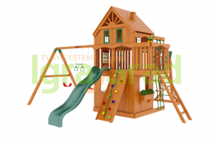 Детские площадки ИграГрад - Деревянная детская площадка для дачи "Навигатор 2"