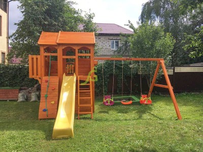 Детские площадки ИграГрад - Детская площадка для дачи "Клубный домик 3"
