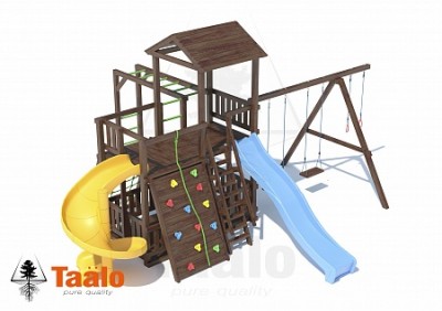 Детские игровые площадки TAALO из лиственницы - Серия B модель 6 3