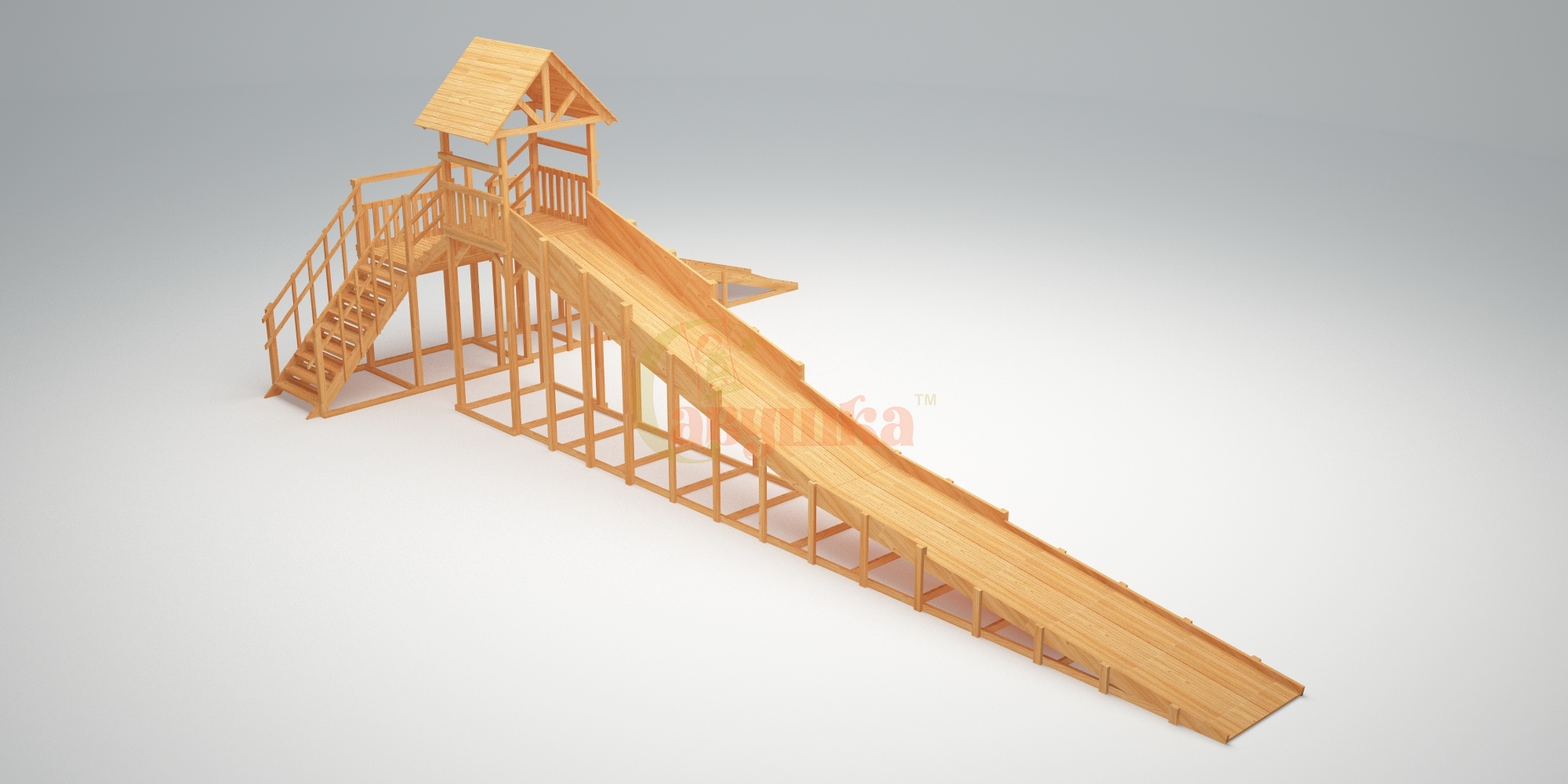 Товары - Зимняя горка Савушка Зима Wood-10