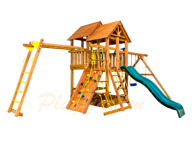 Детские игровые комплексы PLAYGARDEN - Игровая площадка "SkyFort II" с рукоходом