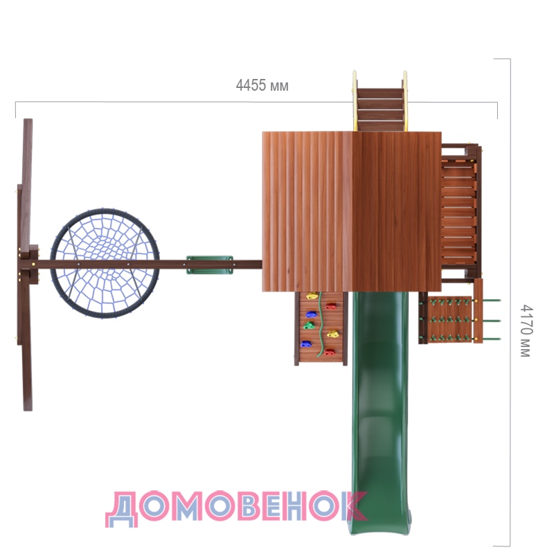 Товары - Игровая детская площадка Домовенок Терасса