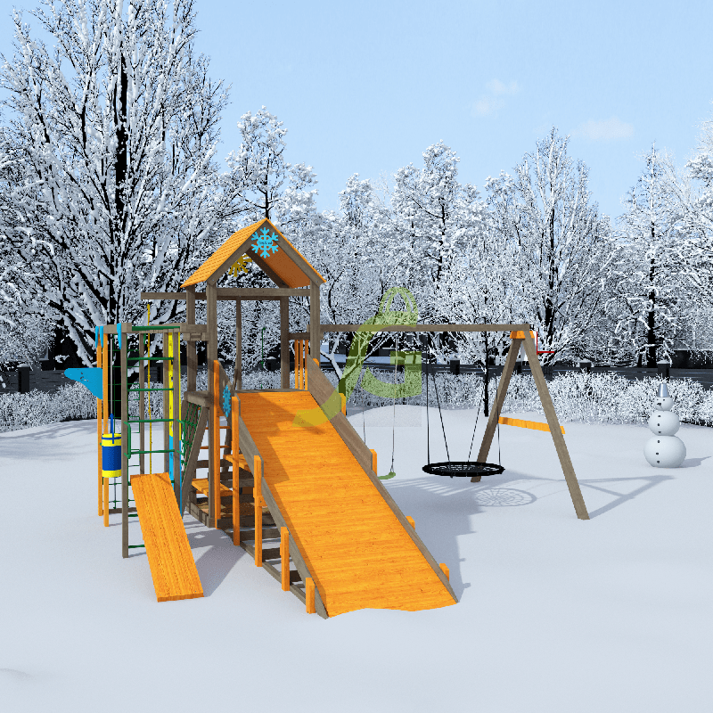 Товары - Детская площадка IgraGrad Спорт 1 с зимним модулем