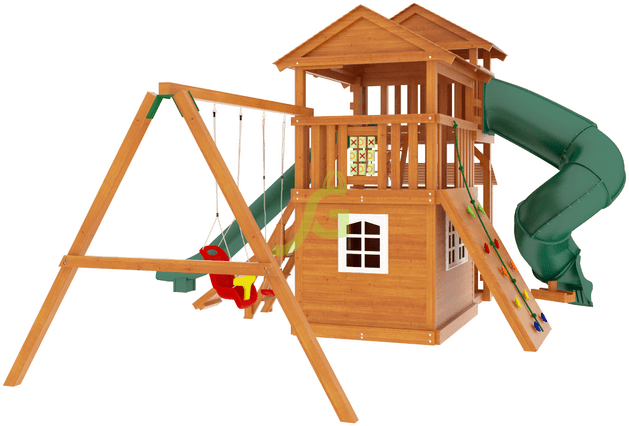 Товары - Детская деревянная площадка "IgraGrad Домик 4"