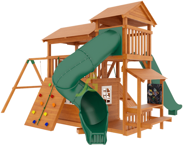 Premium - Детская деревянная площадка "IgraGrad Домик 4"