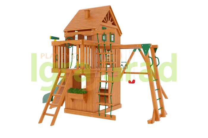 Premium - Деревянная детская площадка для дачи "Навигатор 2"