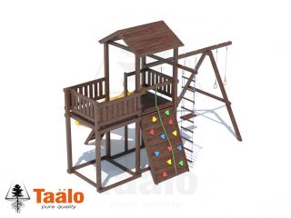 Детские комплексы с балконом - B 2.1 детская площадка