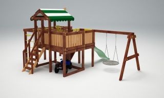 Детские комплексы для малышей - Детская площадка Савушка-Baby - 15 (Play)