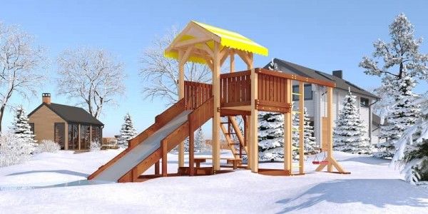 Товары - Игровая площадка всесезонная Савушка 4 сезона-5