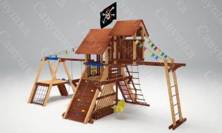 Детские игровые комплексы ПРЕМИУМ - Игровой комплекс Савушка Lux - 11