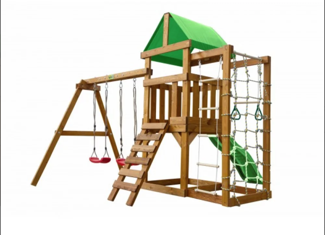 Товары - Детская игровая площадка с горкой и качелями Babygarden Play 9