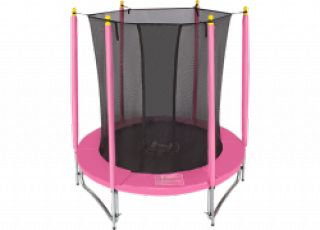 Каркасный батут с сеткой HASTTINGS 6 FT Classic Pink (1,82 м)