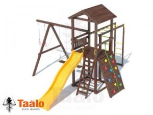 Детские игровые площадки TAALO из лиственницы - Игровой комплекс серия A модель 2.3