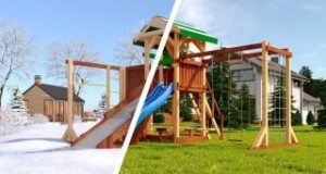 Детские площадки с балконом - Детский комплекс "Савушка "4 Сезона" - 6