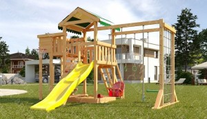 Детские площадки с балконом - Детская площадка Савушка "Мастер" - 4