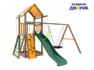 Детские комплексы с качелями - Детская площадка IgraGrad "Панда Фани Nest"