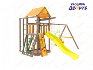 Детские площадки ИграГрад - Детская площадка IgraGrad "Панда Фани Fort" с сеткой