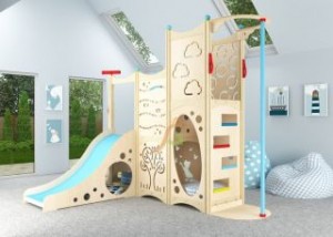 Детские спортивные комплексы для дома - Игровая кровать-чердак IgraGrad 8