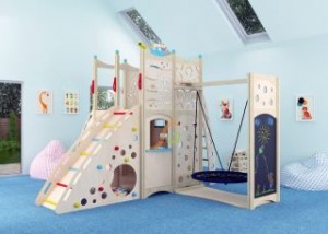 Детские спортивные комплексы для дома - Игровой чердак для дома IgraGrad 10