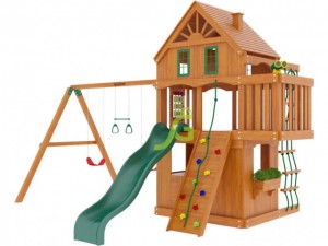 Premium - Деревянная детская площадка для дачи "Шато 2"