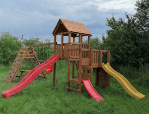 Детские игровые комплексы ВЫШЕ ВСЕХ ПОБЕДА - Детская площадка Выше Всех Маугли