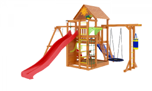 Детские игровые комплексы в Самаре - IgraGrad Крафт Pro 5 детская площадка