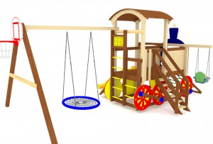 Детские площадки для девочек - Детская площадка Cruiser 2
