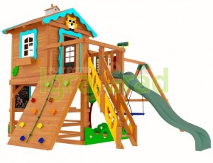 Premium - Детская деревянная площадка "IgraGrad Домик 1"