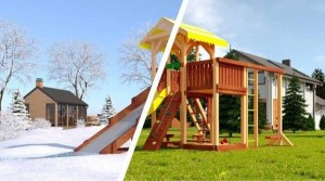 Товары - Игровая площадка всесезонная Савушка 4 сезона-5