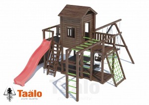 Детские игровые площадки TAALO из лиственницы - Игровая площадка Серия С2 модель 4