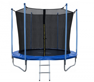 Пружинные батуты - Уличный батут для детей Junhop 8 ft (Blue) с защитной сеткой