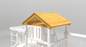 Комплектующие для детских площадок - Крыша деревянная для серии Савушка Мастер