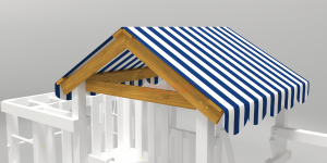 Комплектующие для детских площадок - Крыша из ткани "Окфорд" для серии Мастер