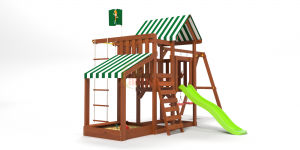 Детские комплексы с горкой и качелями - Детская площадка TooSun  3 (с горкой 175см)