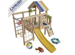 Детские спортивные комплексы для дома - Детский игровой чердак для дома Немо