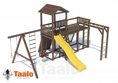 Детские игровые площадки TAALO из лиственницы - C 1.1 L (лиственница) детская площадка