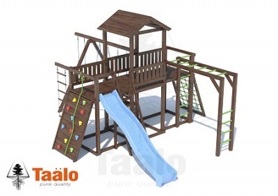 Детские игровые площадки TAALO из лиственницы - C 2.1 L (лиственница) детская площадка