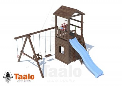 Детские игровые площадки TAALO из лиственницы - Игровой комплекс для детей A 2.4