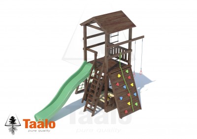 Детские игровые площадки TAALO из лиственницы - Детский комплекс серия A 1.2