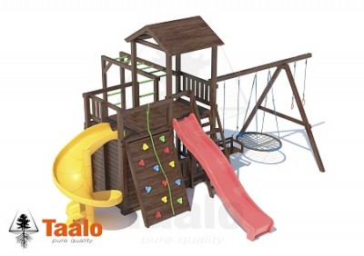 Детские игровые площадки TAALO из лиственницы - Серия B модель 6 4