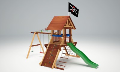 Детские площадки без песочницы - Игровой комплекс Савушка Lux - 2