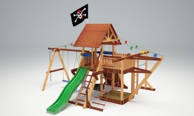 Детские площадки Корабль - Игровой комплекс Савушка Lux - 6