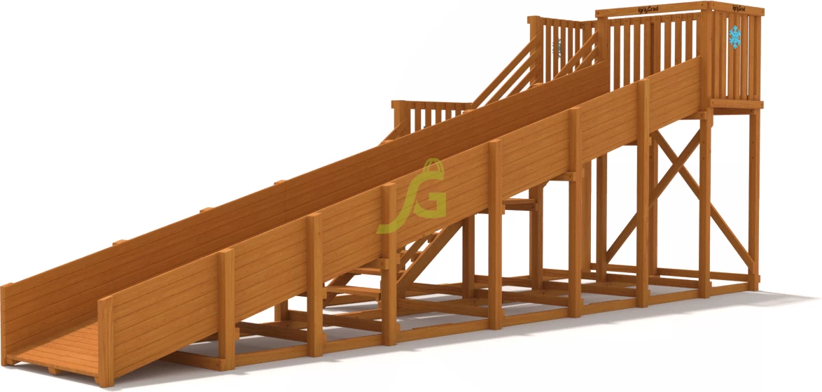 Товары - Зимняя горка Snow Fox  8 м