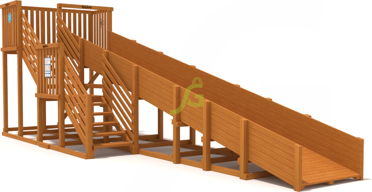 Товары - Зимняя горка Snow Fox  8 м