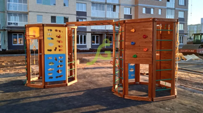 Товары - Детский спортивный комплекс для улицы "WorkOut Double"