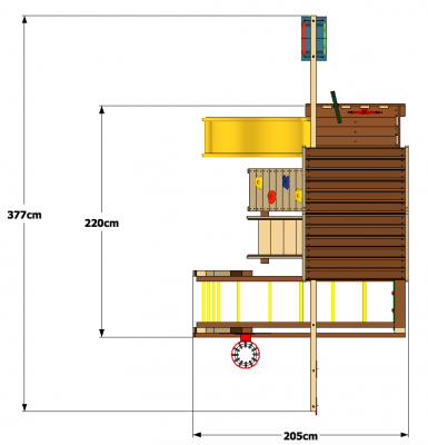 Товары - Детский игровой комплекс для малышей Baby Mark 2