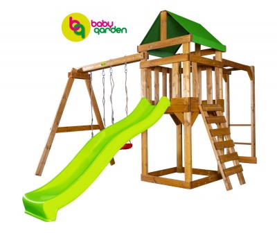 Уличные игровые комплексы для дачи - Детская игровая площадка Babygarden Play 4
