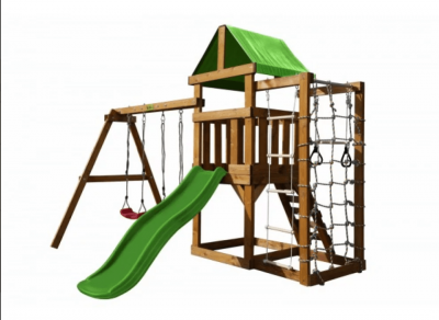 Товары - Детская игровая площадка с горкой и качелями Babygarden Play 9