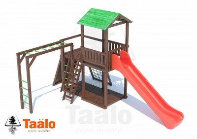 Детские игровые площадки TAALO из лиственницы - Серия U2 модель 1