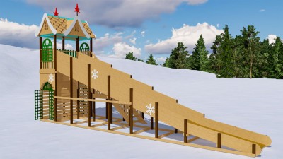 Товары - Зимняя деревянная "Волшебная зима"